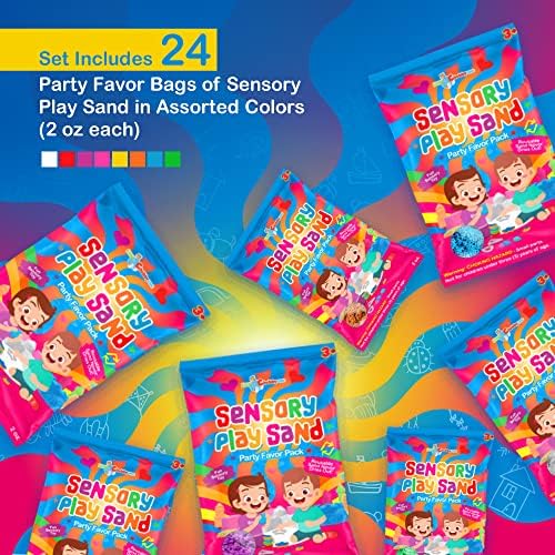 Little Chubby One Sensory Play Sand 24 Count Set