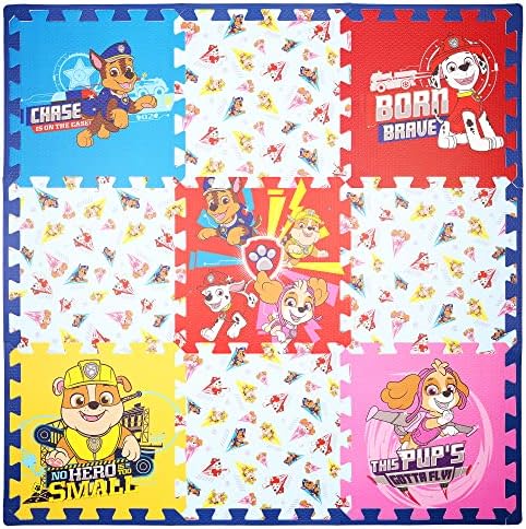 Capelli Sport PAW Patrol Foam Play Mat 9 Tiles
