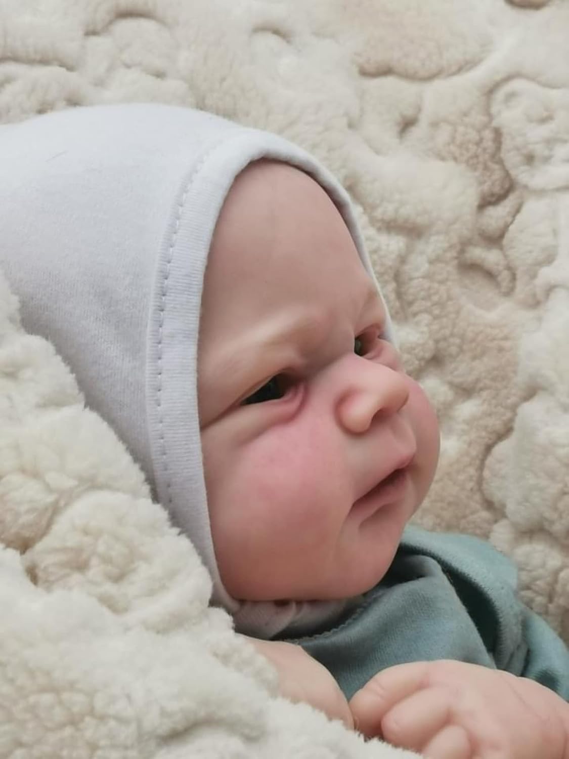 18 Inch Reborn Baby Doll Lifelike Handmade Newborn Genesis Boy Collectible
