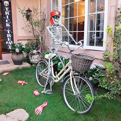 AW Realistic 54 Ft Skeleton Halloween Decor