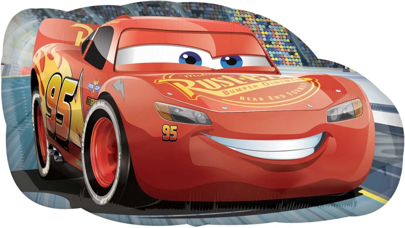 Amscan Super Shape Lightning McQueen Balloon