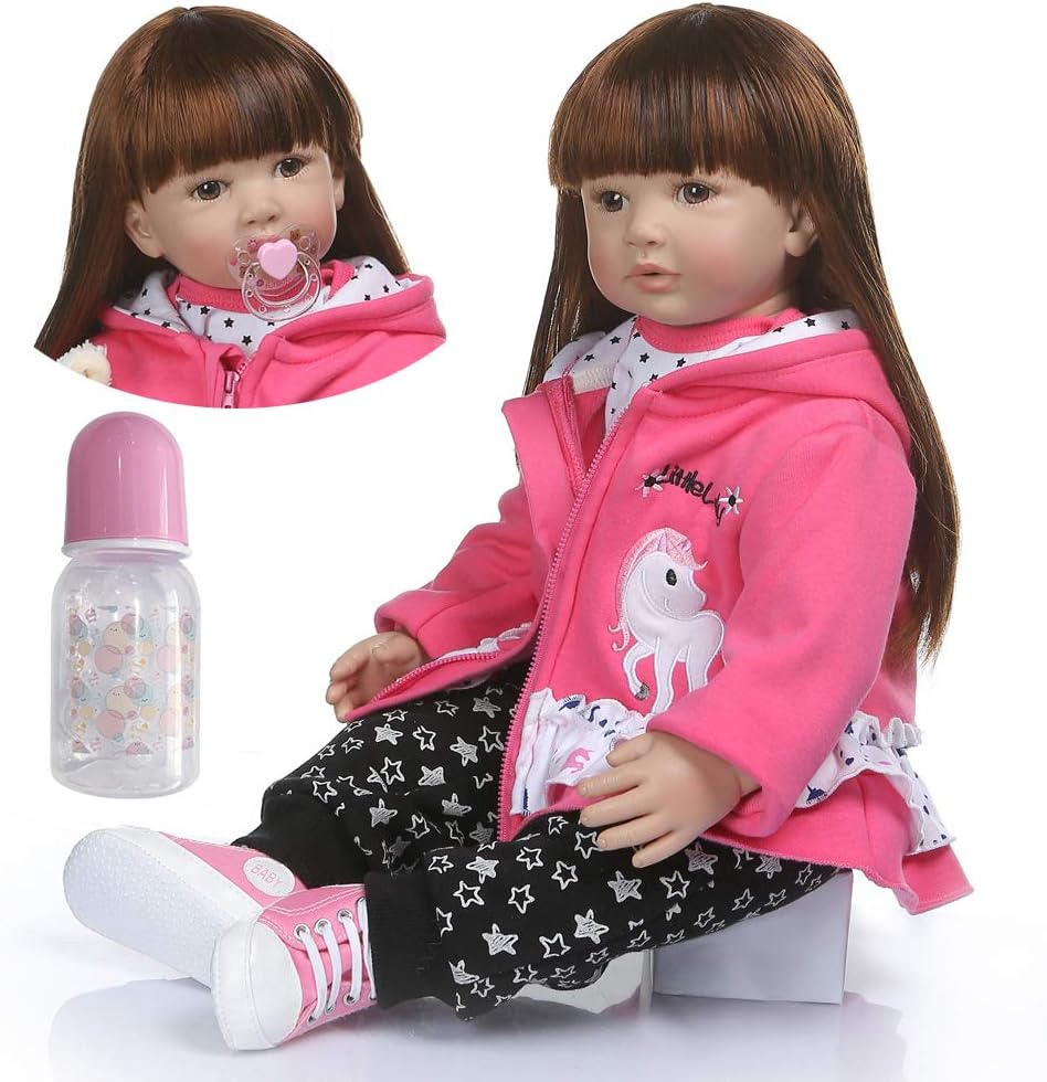 iCradle Realistic 24 Inch Reborn Toddler Doll
