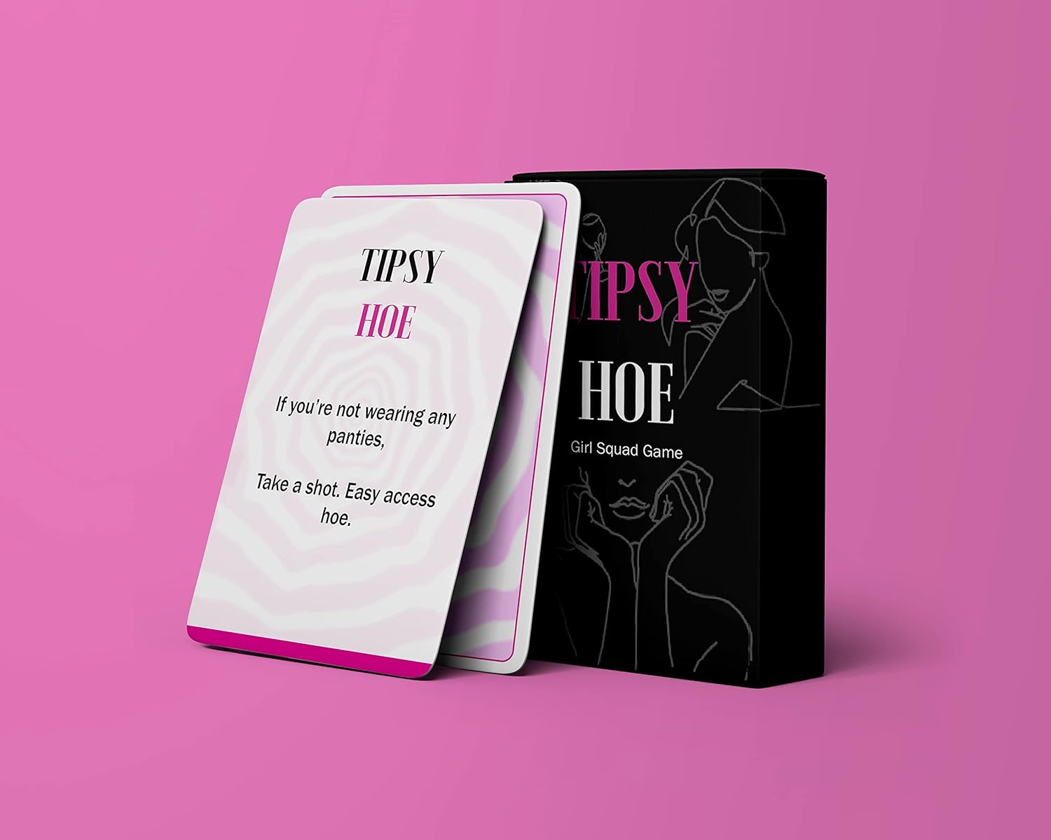 Tipsy Hoe Girls Night Drinking Card Game