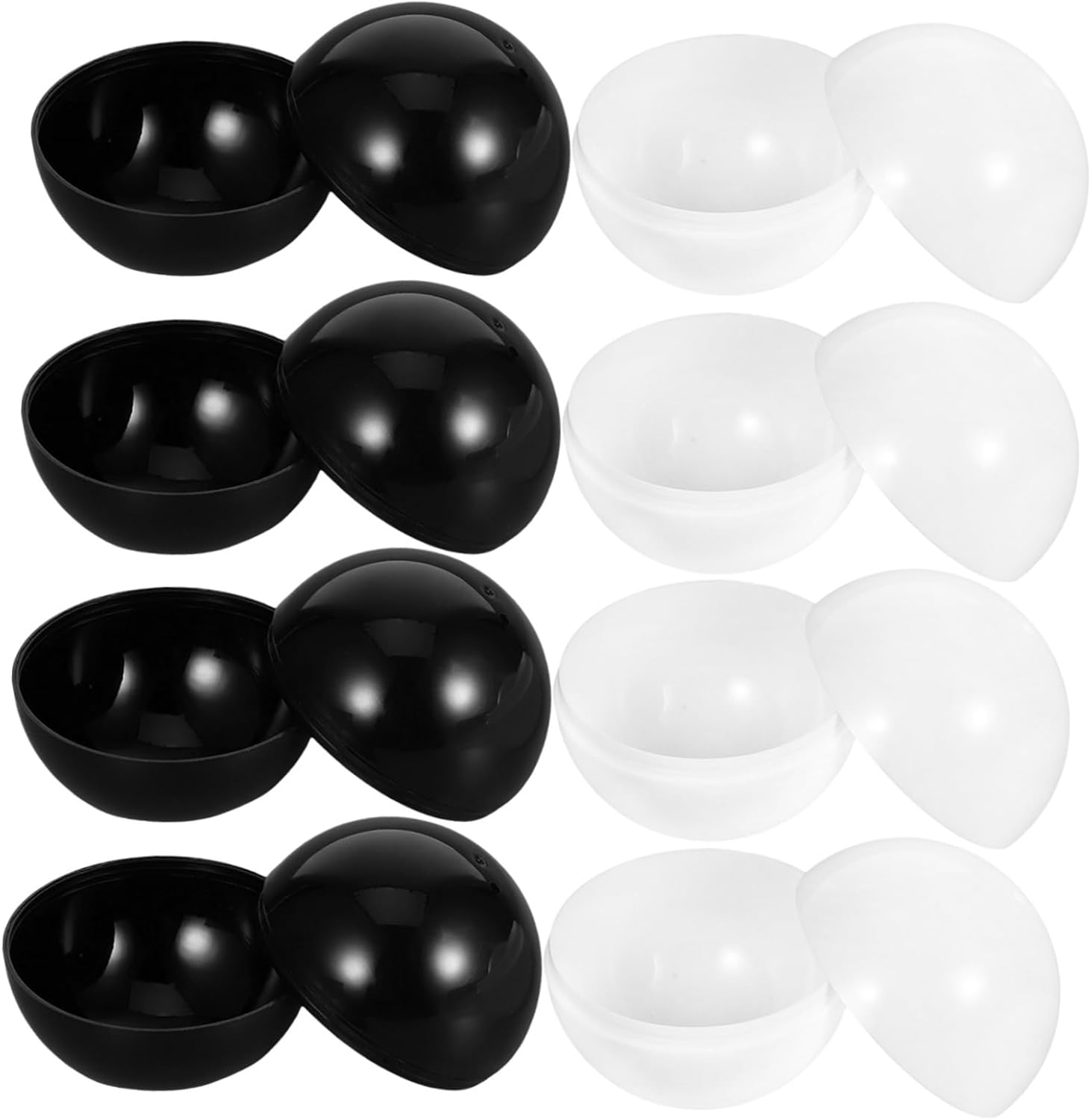 8pcs Empty Round Capsules for Gumball Machines and Events