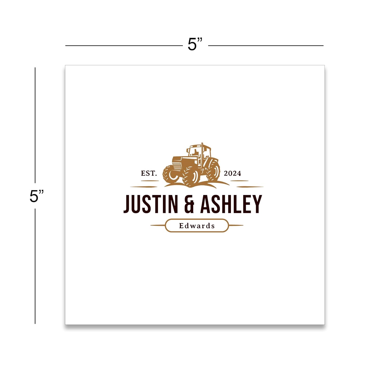 100 Count Custom Printed Napkins with Logo or Image