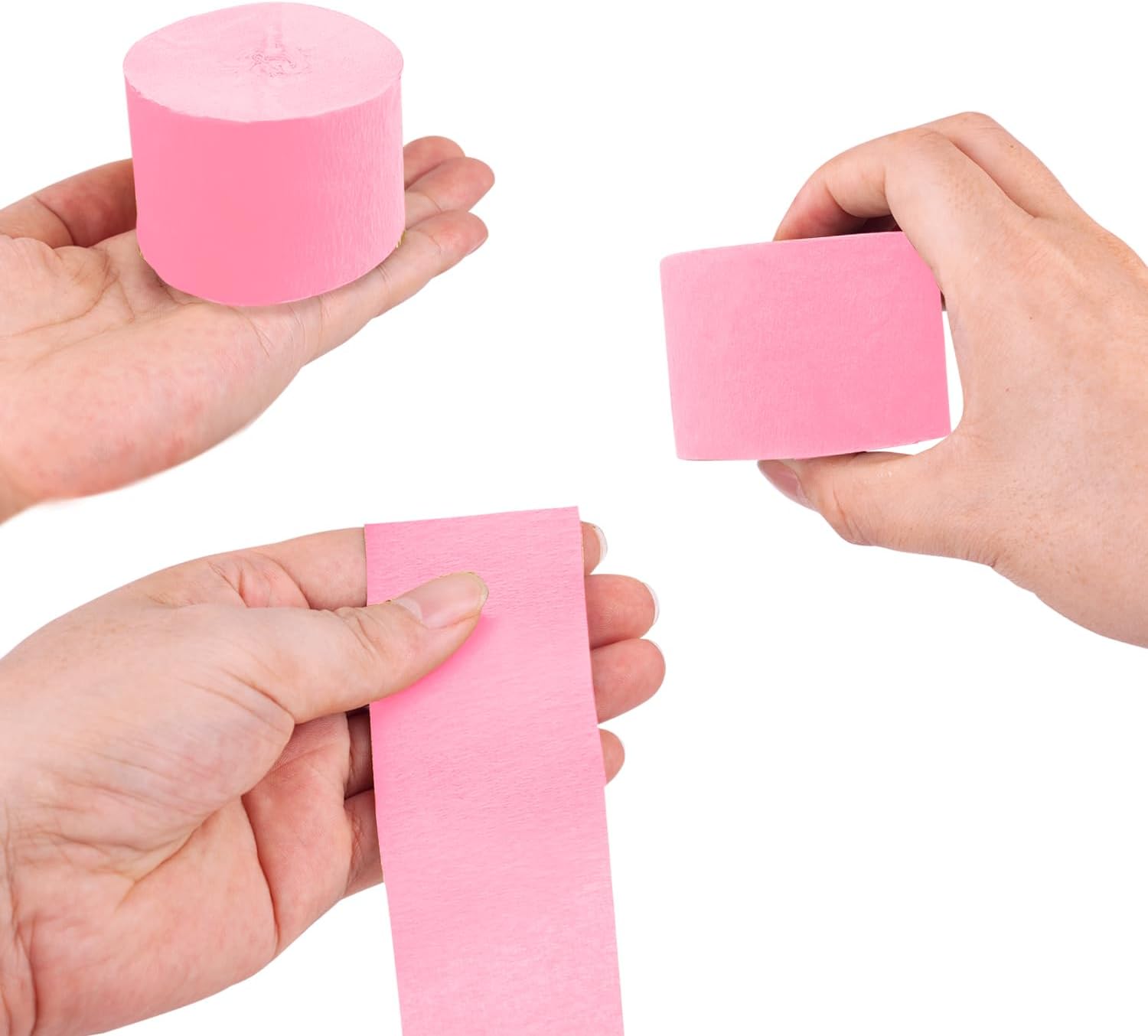 Crepe Paper Streamers 8 Rolls Pastel Party Decorations