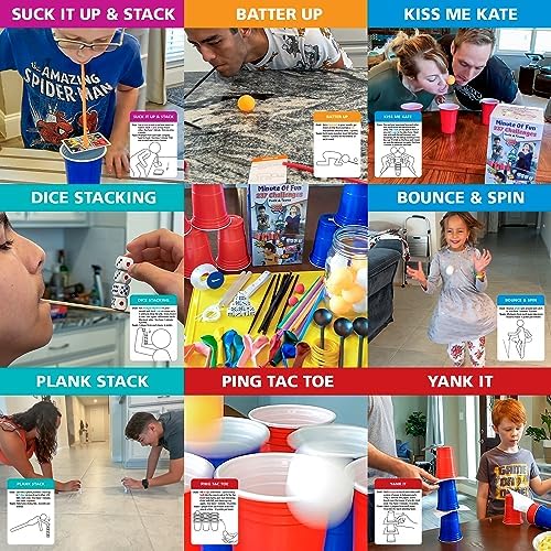 Funwares Minute of Fun Game - 237 Challenges for All Ages