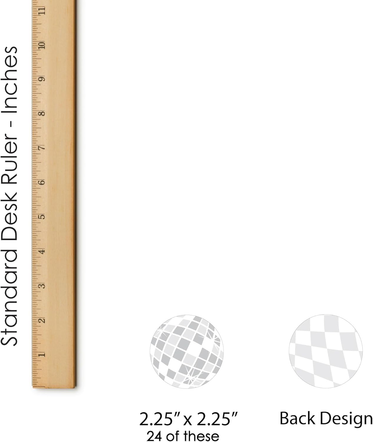 Big Dot of Happiness Disco Ball Cut Outs - 24 Count