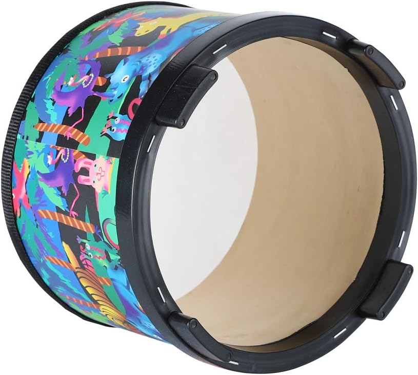 Ubblove Floor Tom Drum for Kids 8 Inch Black