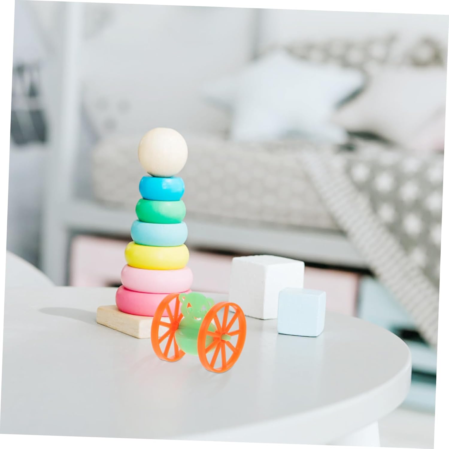 50pcs Wheeled Tumbler Toys for Office and Home