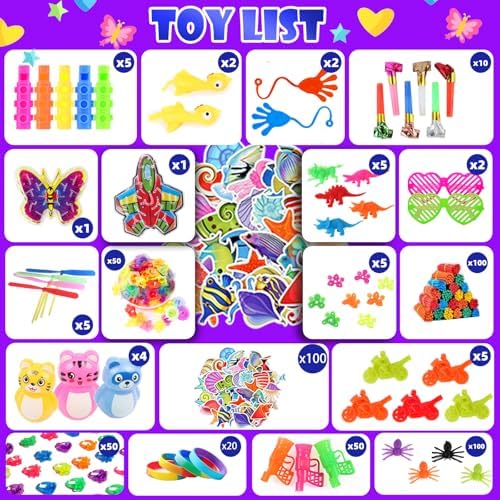 1000Pcs Fidget Toys Pack for Kids
