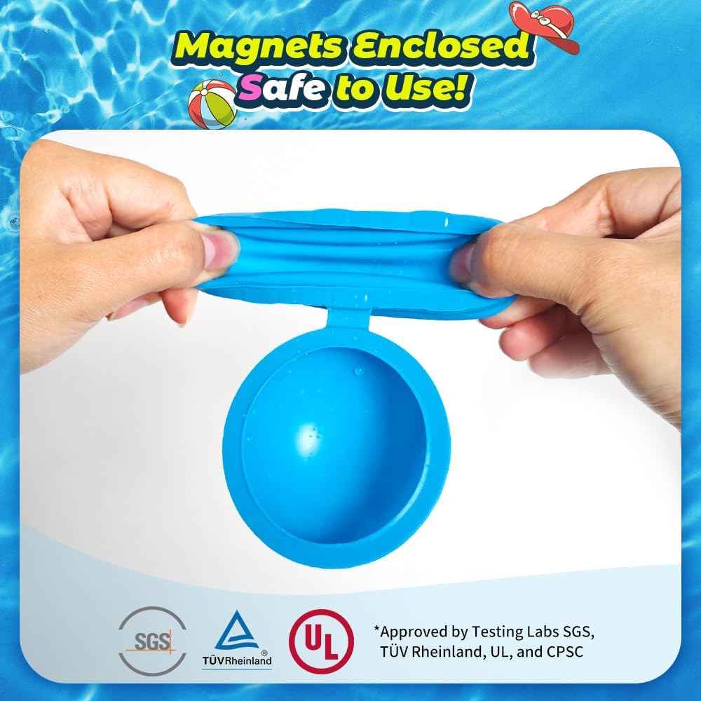 12Pcs Reusable Water Balloons for Kids Summer Pool Beach Toys