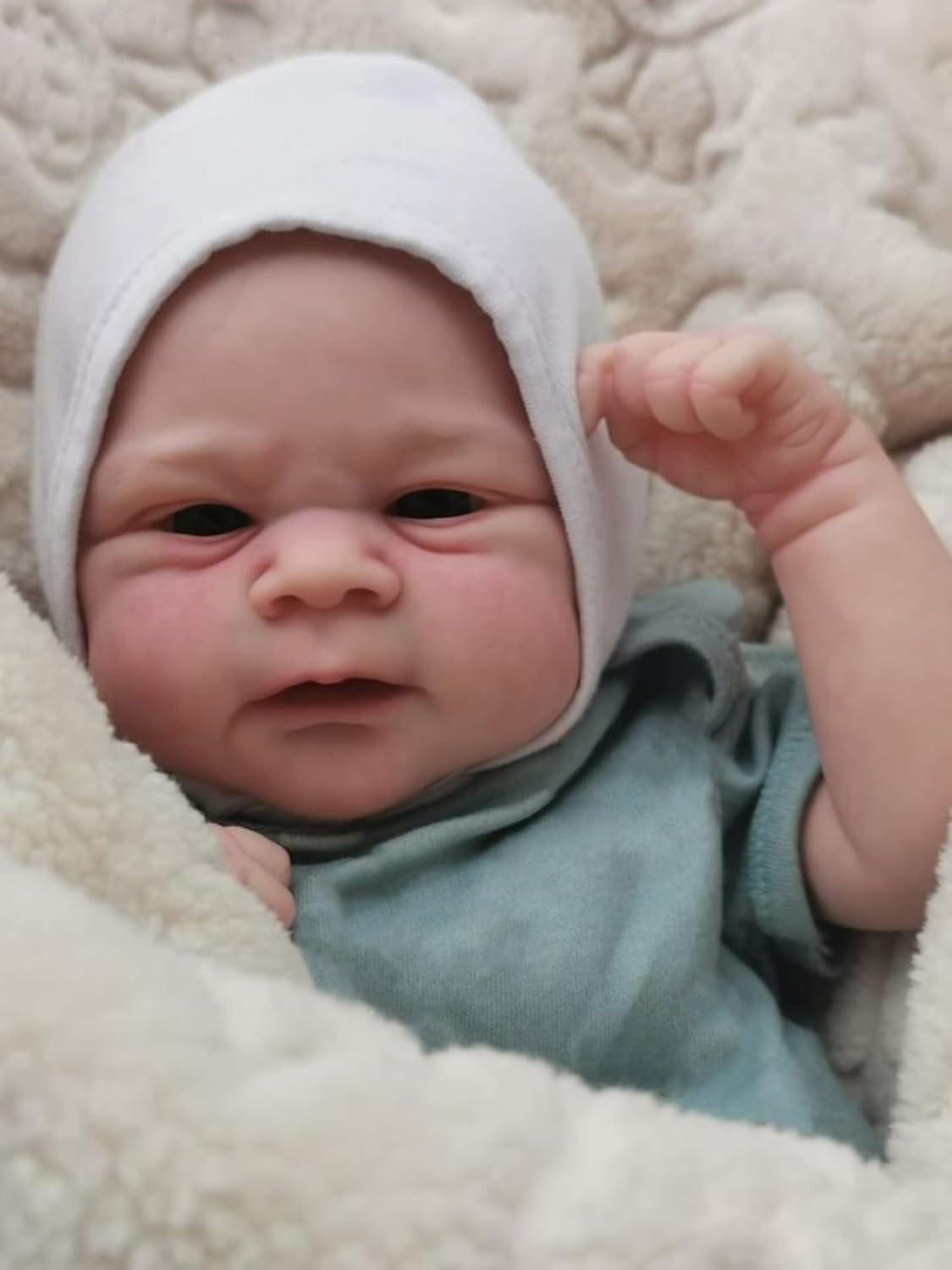 18 Inch Reborn Baby Doll Lifelike Handmade Newborn Genesis Boy Collectible