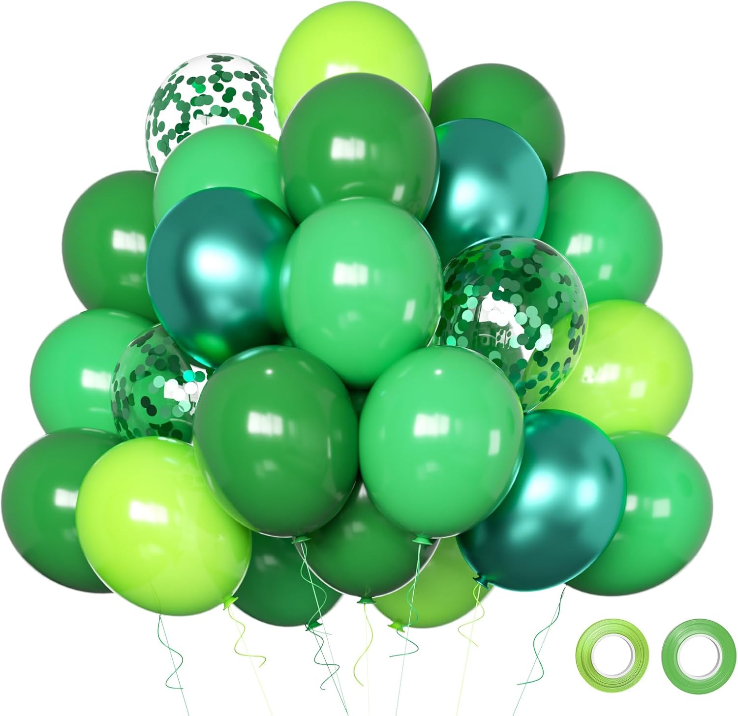 Green Balloons 50pcs 12 Inch Party Decorations