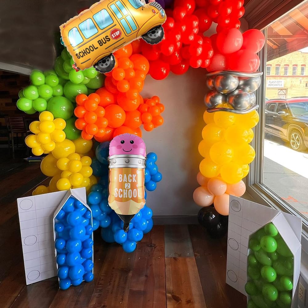 158pc Back to School Balloon Garland Kit