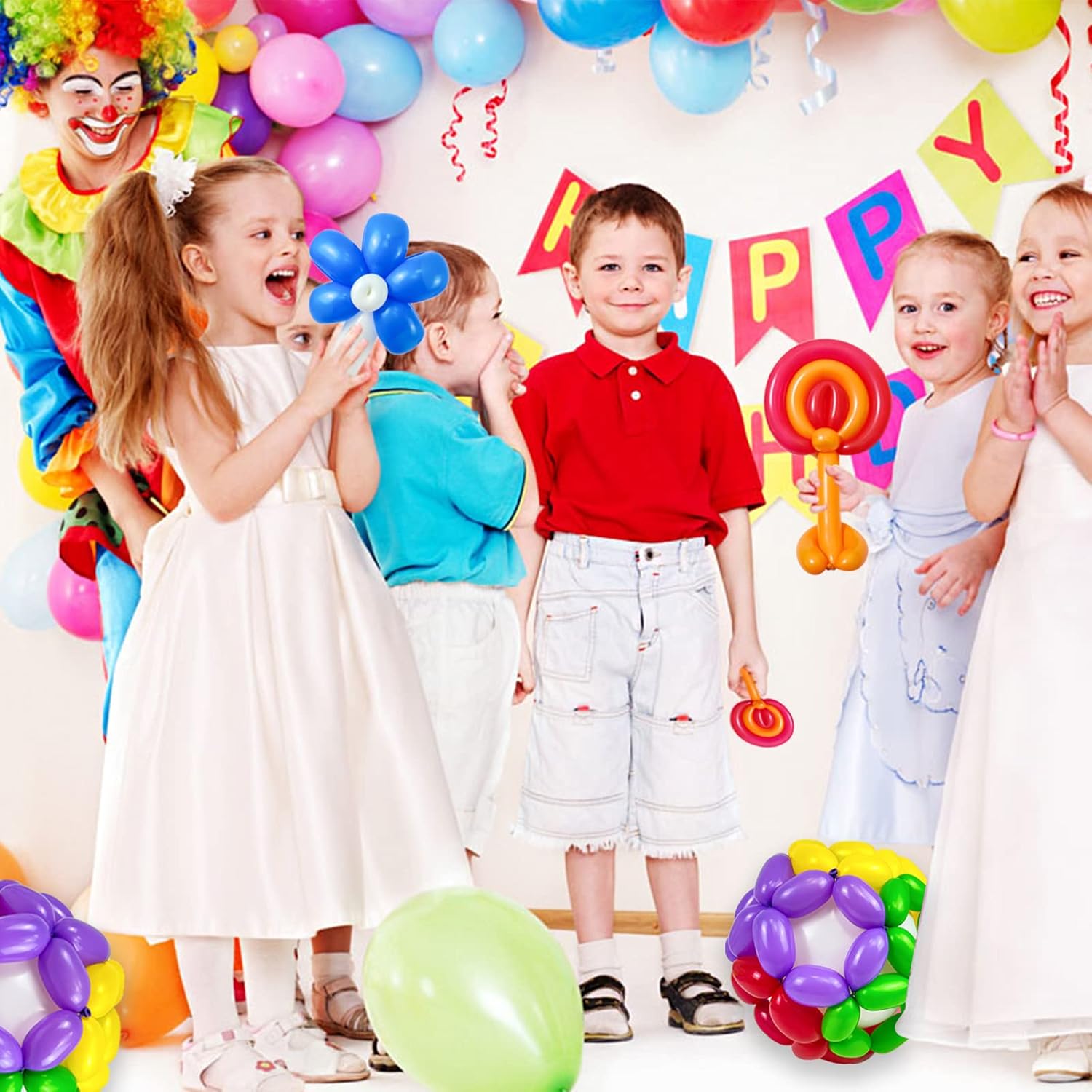 ZBYDNG Long Balloons for Animal Twisting 100PCS