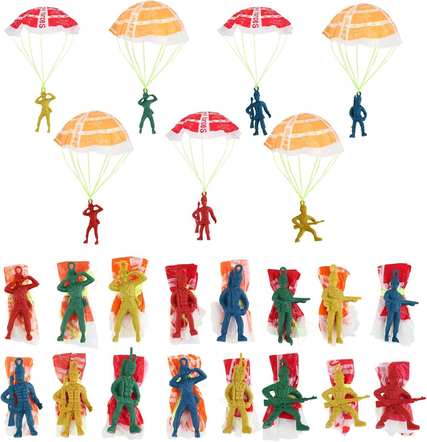 Manmel 40PCS Parachute Toy for Kids