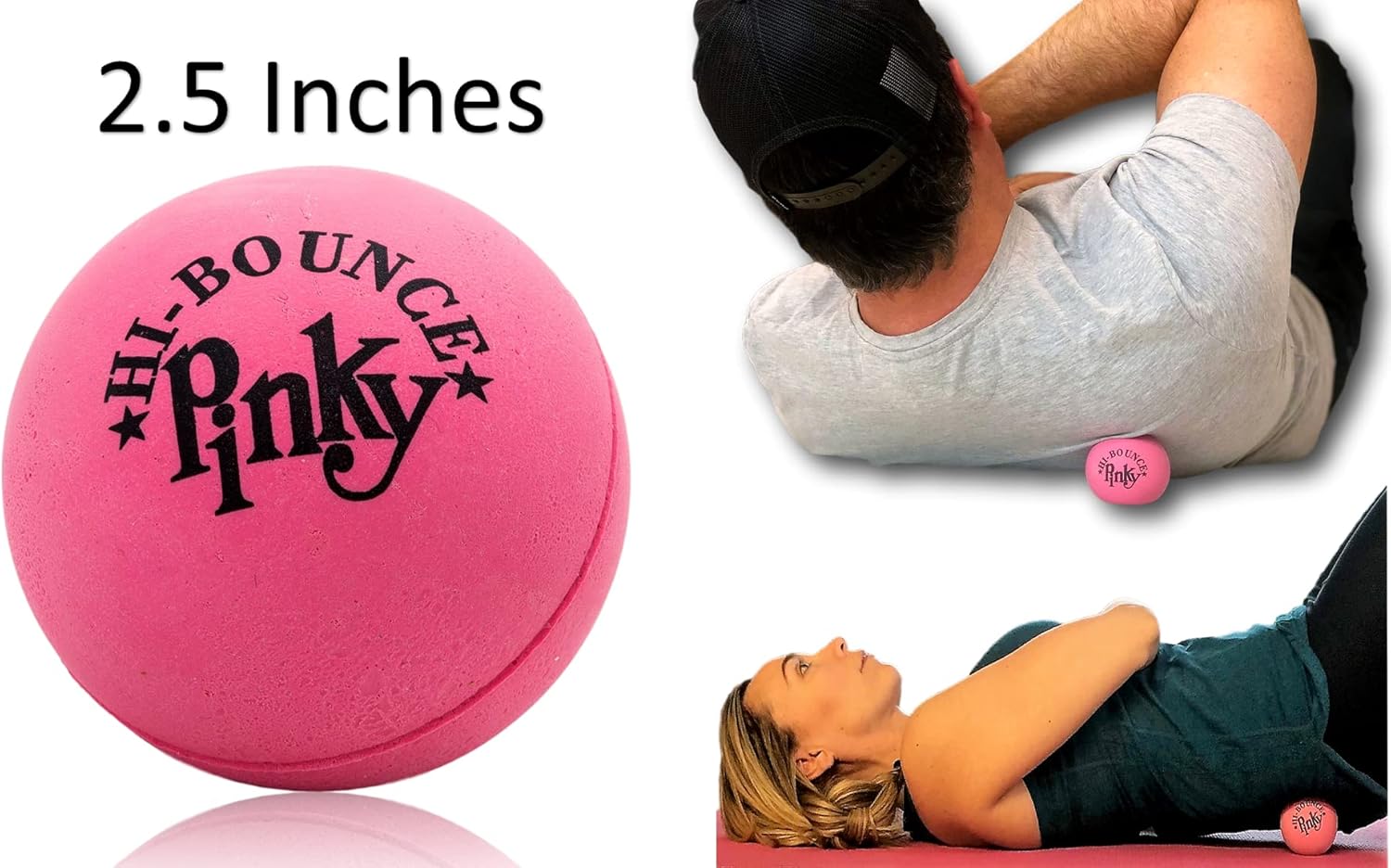 JA-RU Super Bounce Pinky Ball 12 Pack