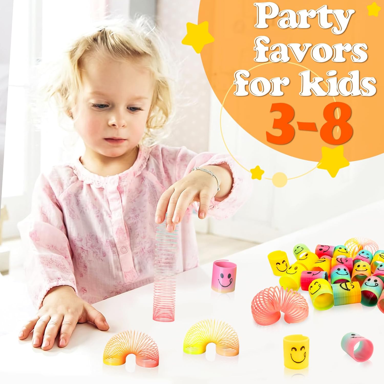 42-Pack Mini Spring Party Favors for Kids