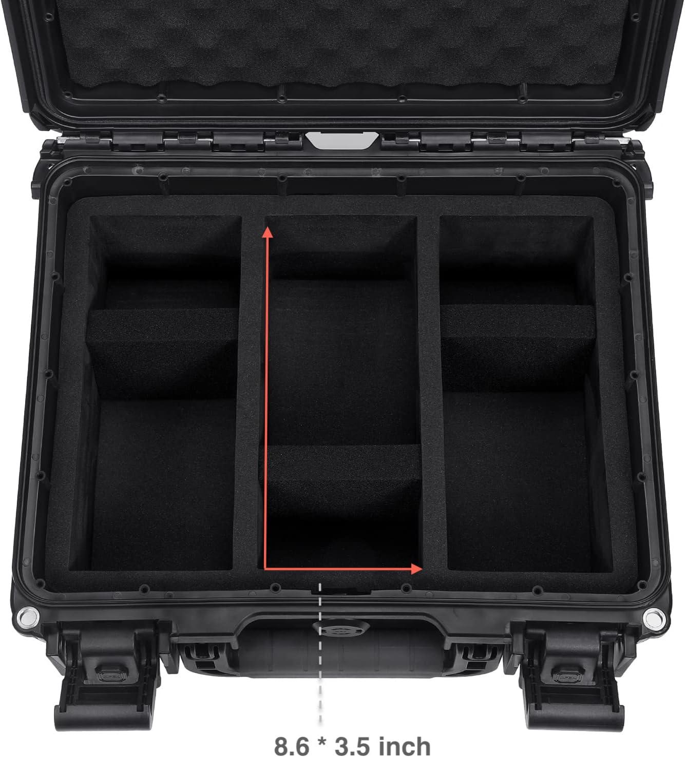 Waterproof Graded Card Storage Box for 102 Slabs and Magnetic Cards