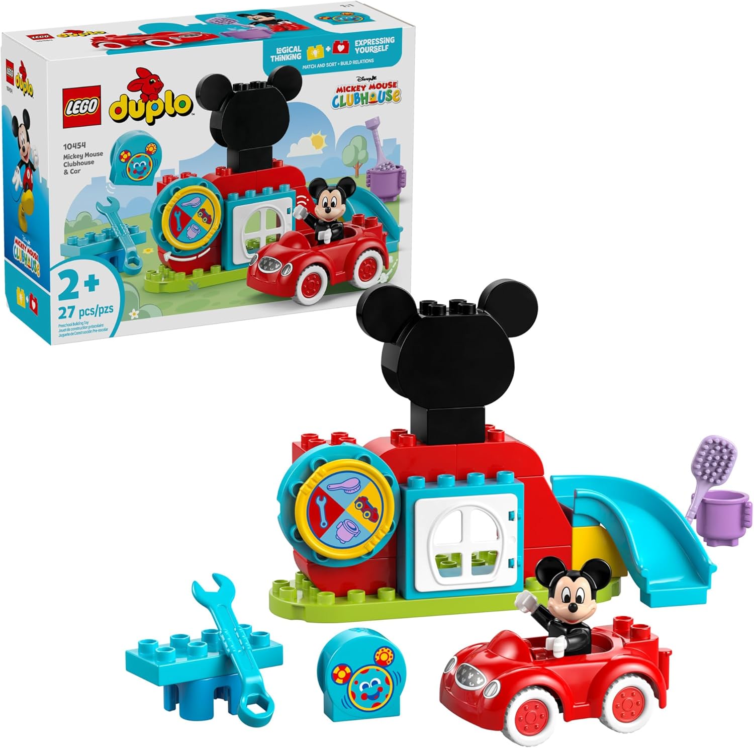 LEGO DUPLO Disney Mickey Mouse Clubhouse Building Kit for Toddlers