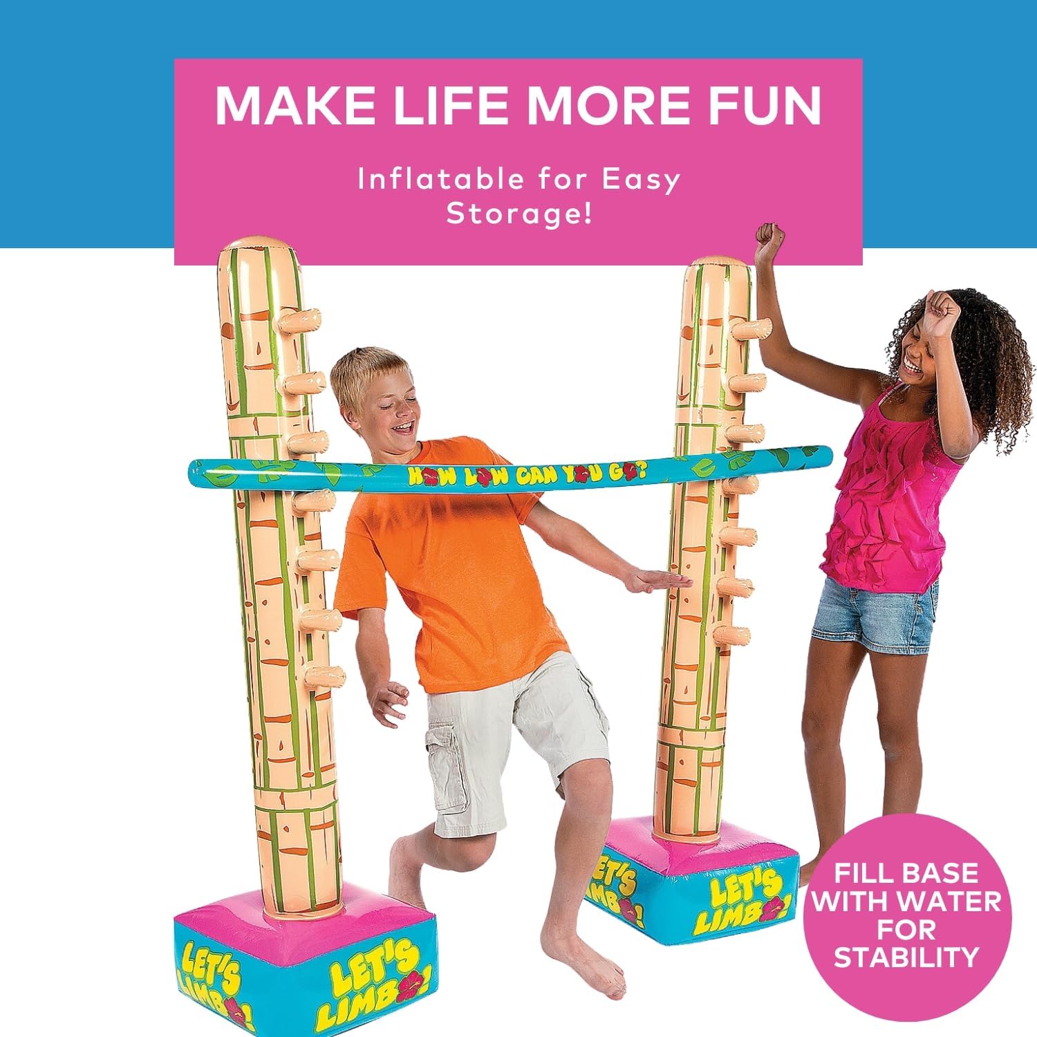 Fun Express Limbo Game 5 Feet Tall