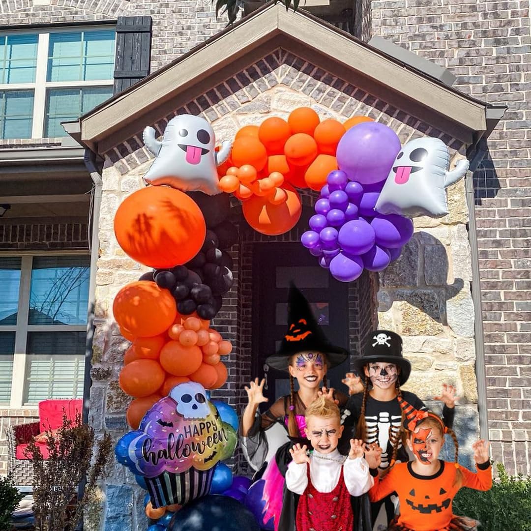 Halloween Balloons Kit 50 Pcs 12 Inch Decor