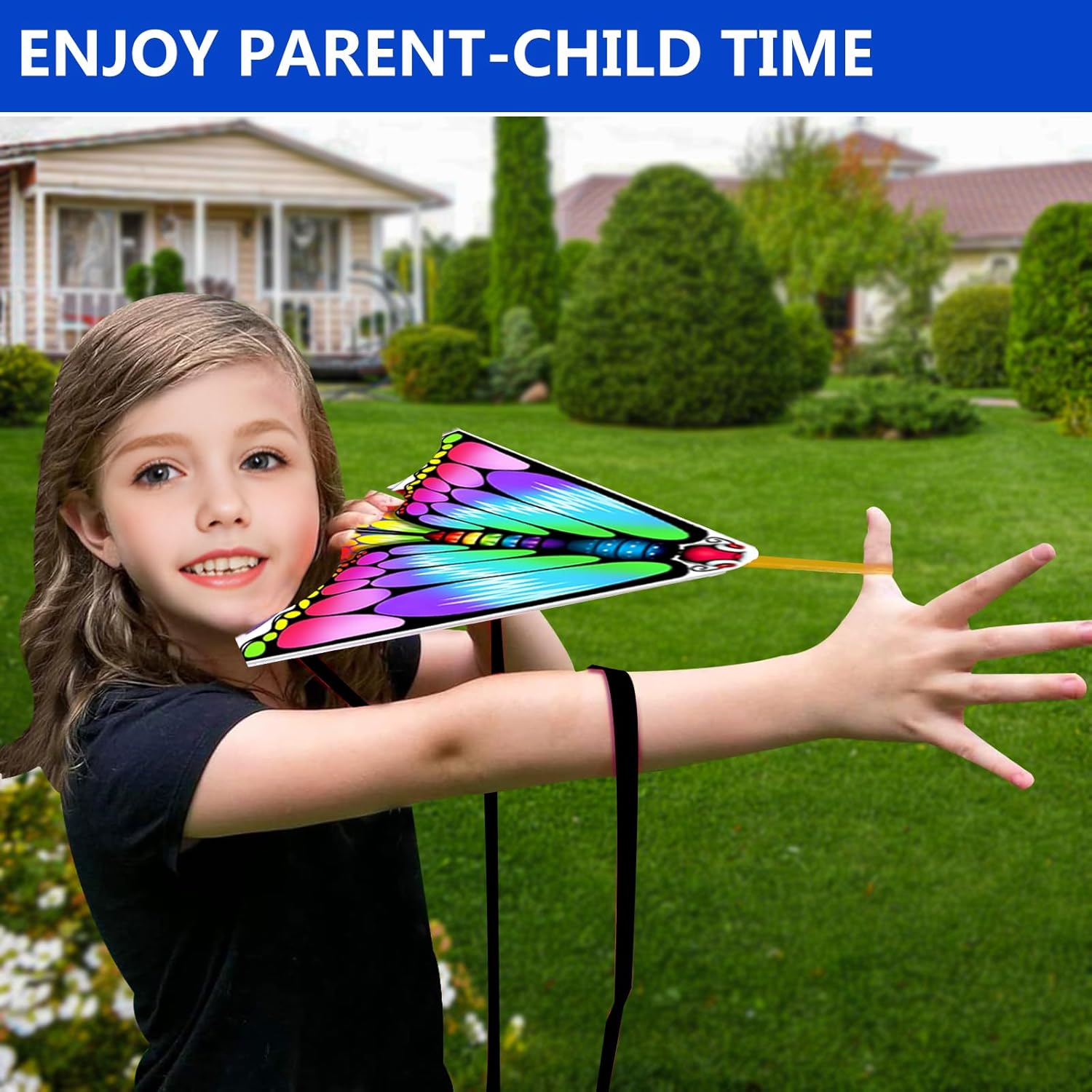 20 Pack Mini Kite Launcher Toy with Finger Shooting