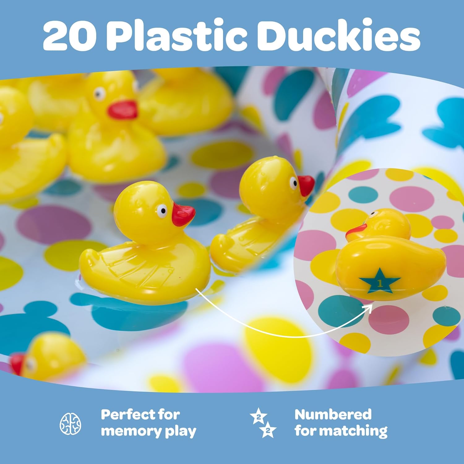 Duck Pond Matching Game for Kids Ages 3-8