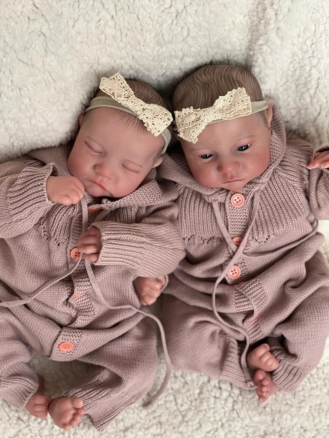 iCradle Reborn Baby Doll Twins 19 Inch