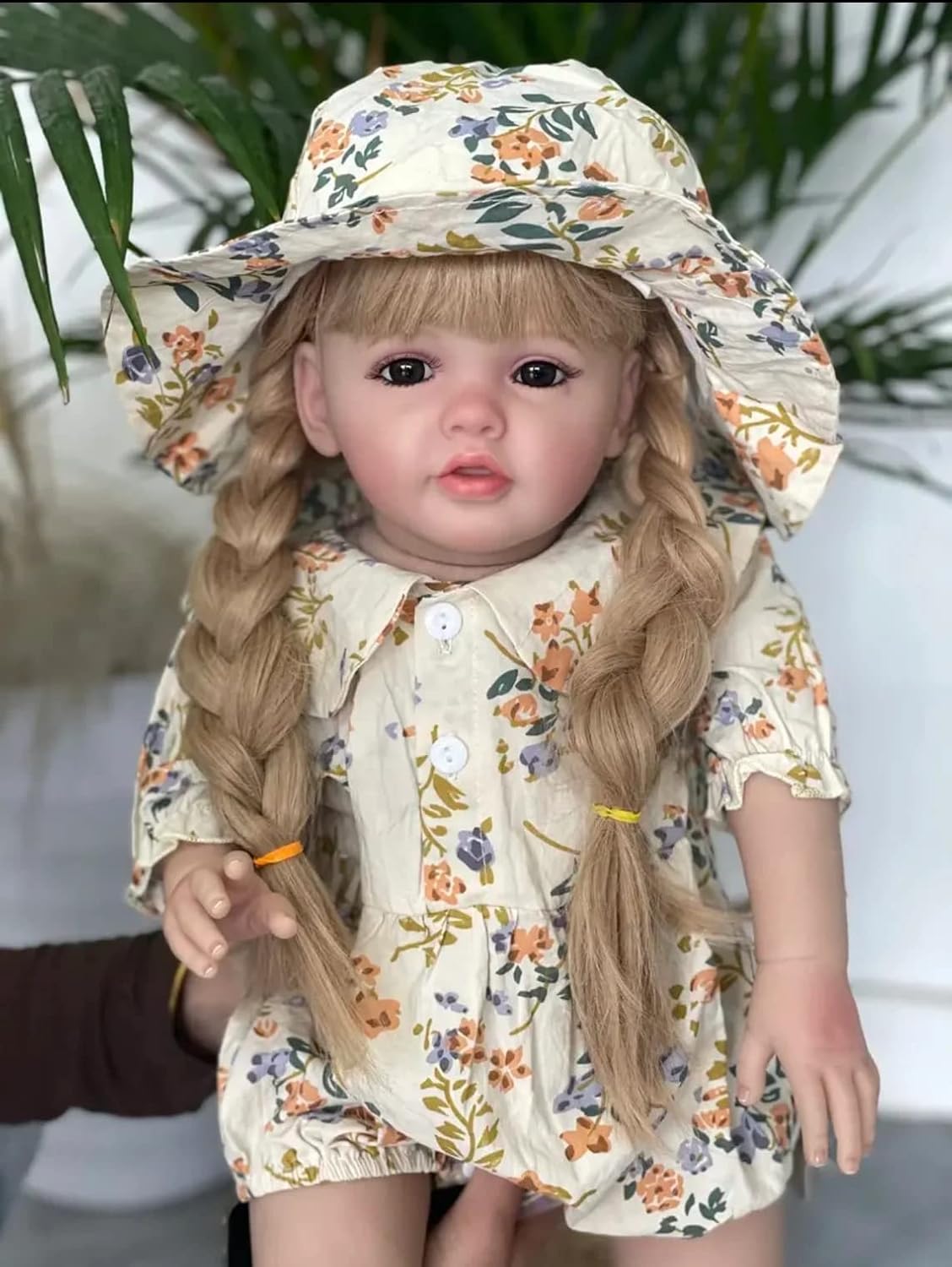 60CM Standing Realistic Toddler Reborn Baby Doll Girl Princess Betty