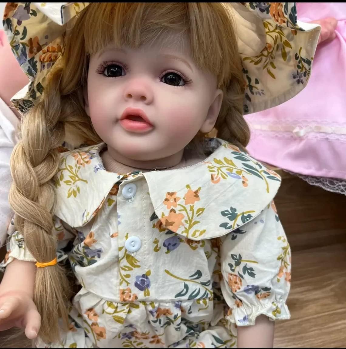 60CM Standing Realistic Toddler Reborn Baby Doll Girl Princess Betty