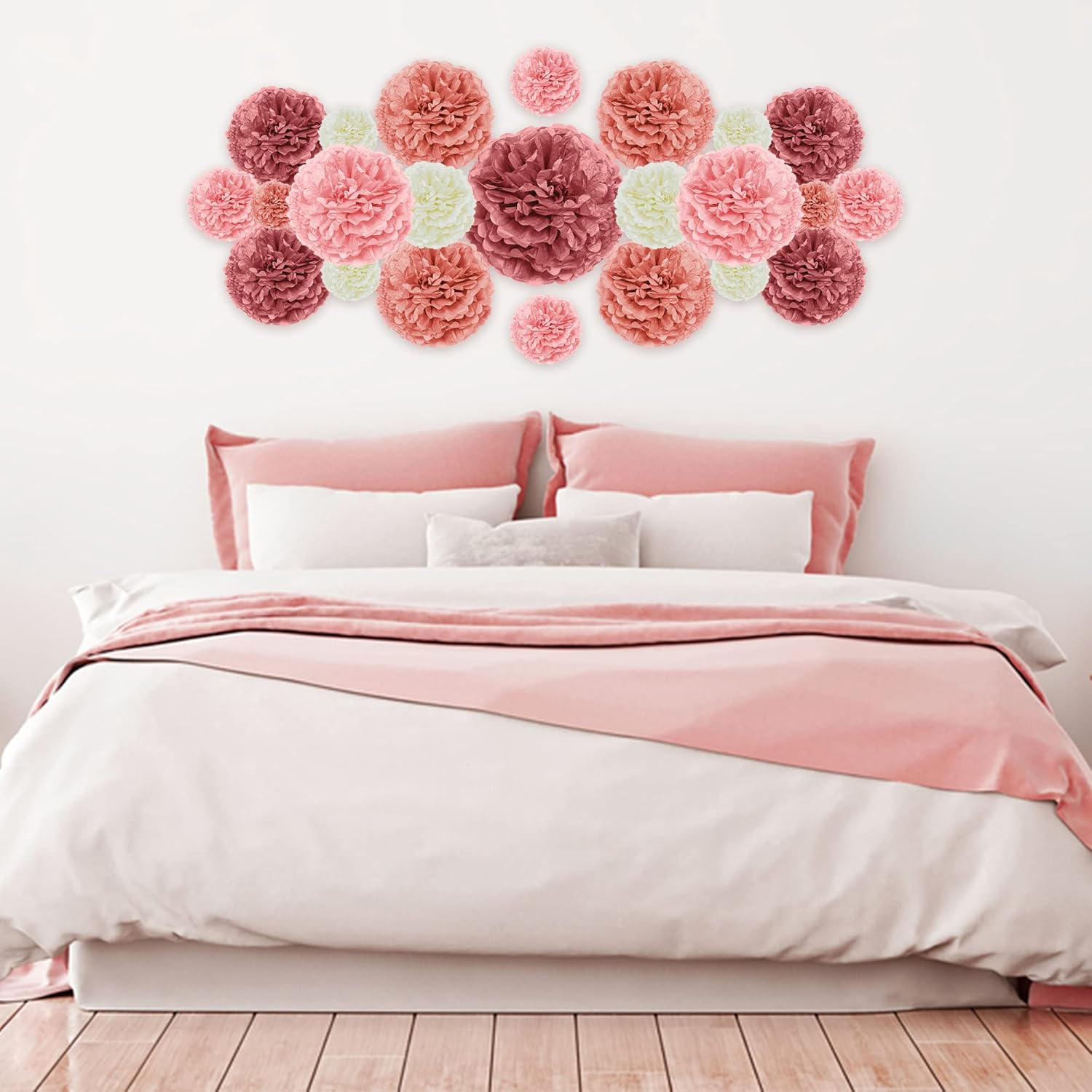 EpiqueOne 20 Piece Tissue Paper Pom Poms
