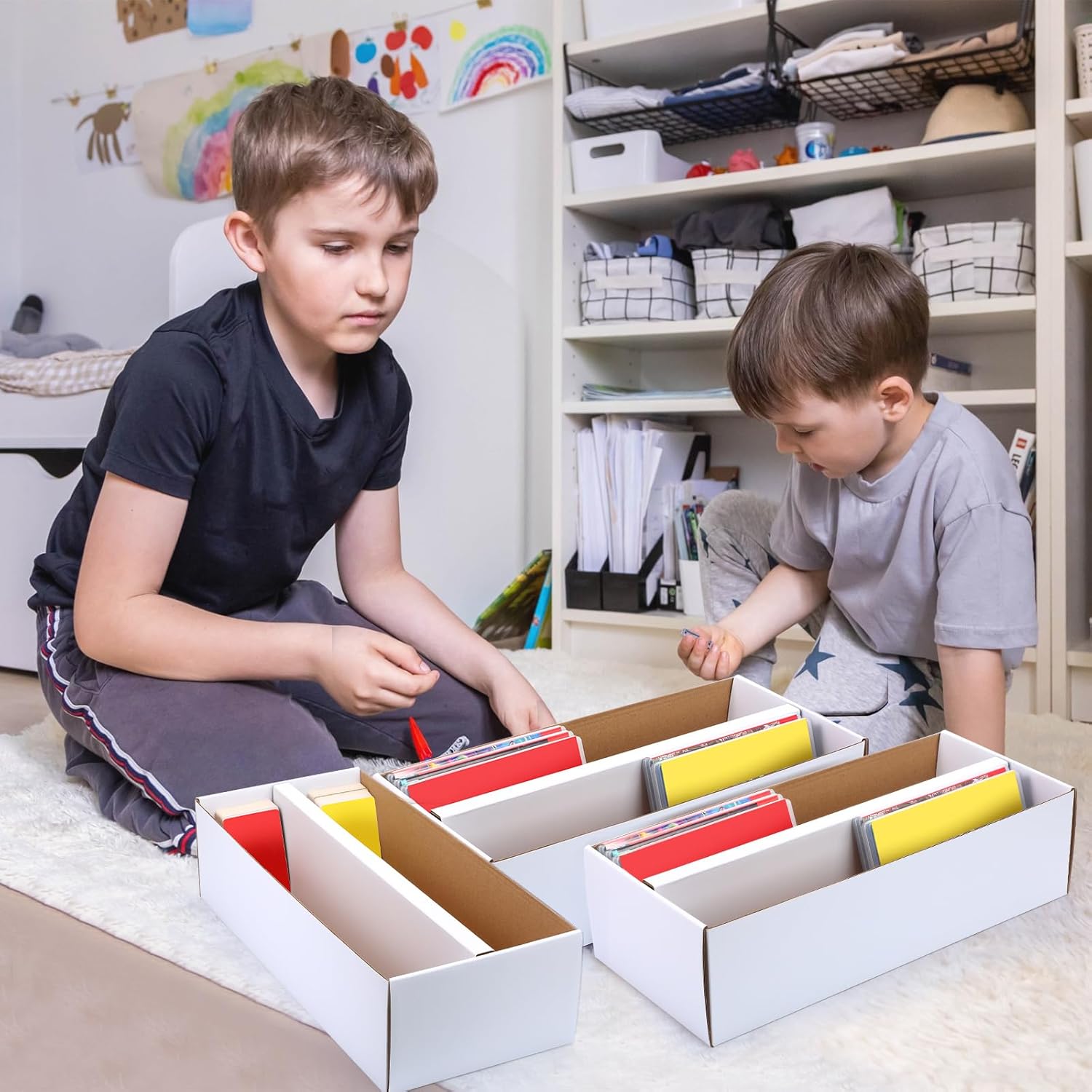 Yahenda 8 Pack Trading Card Storage Boxes