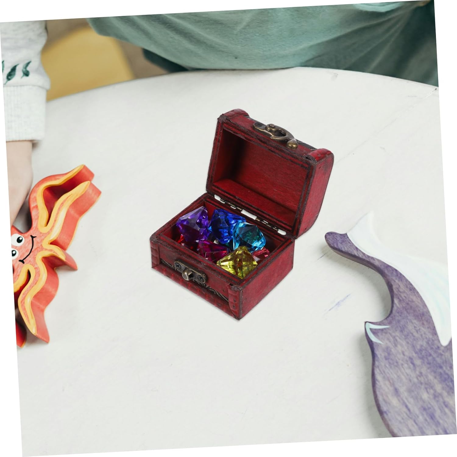 Abaodam Acrylic Jewelry Playset for Kids and Decor