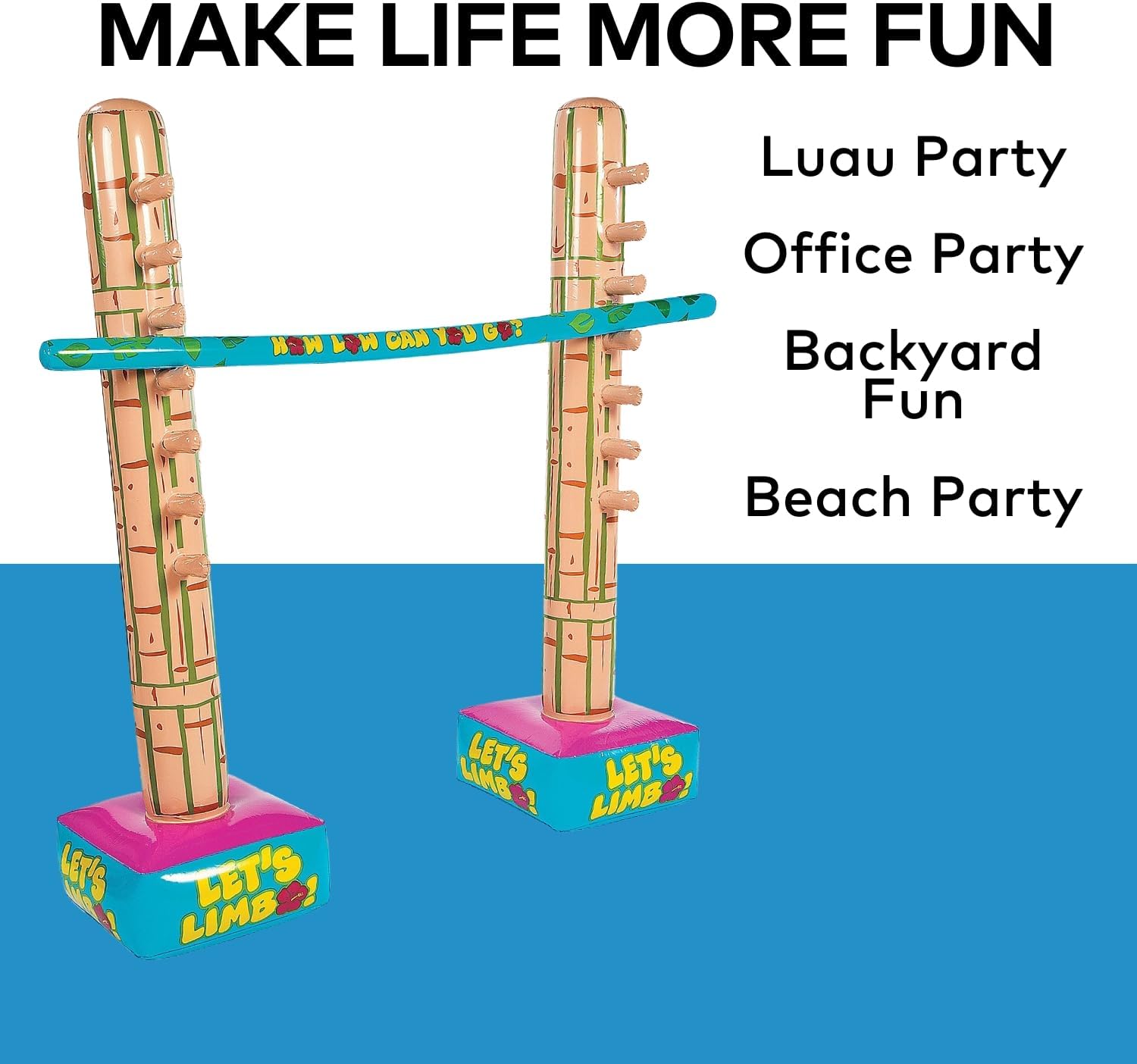Fun Express Limbo Game 5 Feet Tall