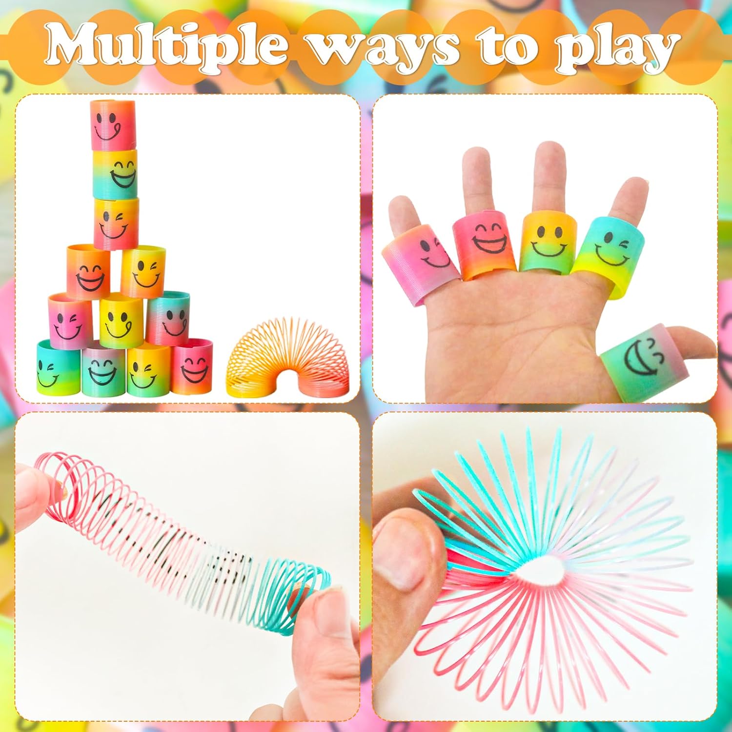 42-Pack Mini Spring Party Favors for Kids