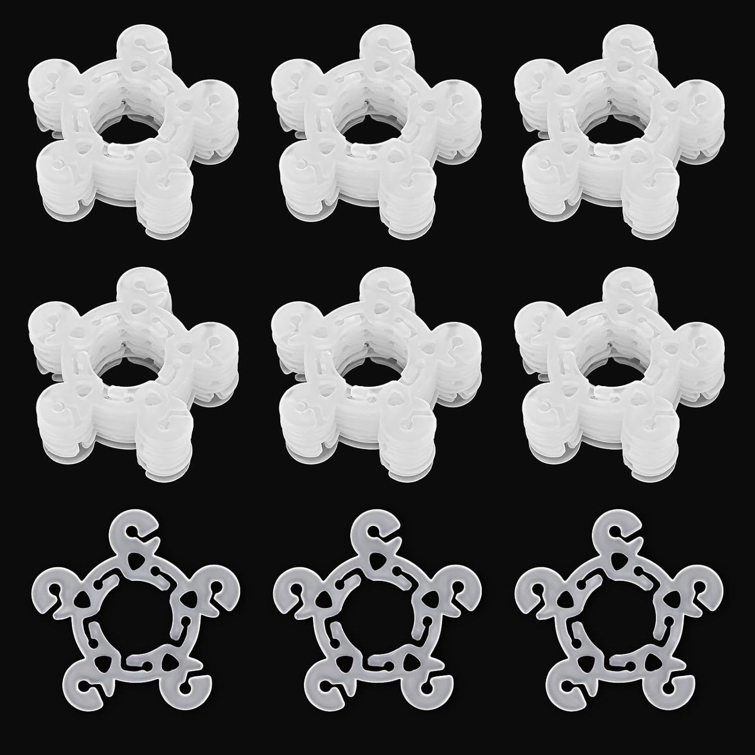 60 PCS Balloon Clips for Arch and Column Decoration