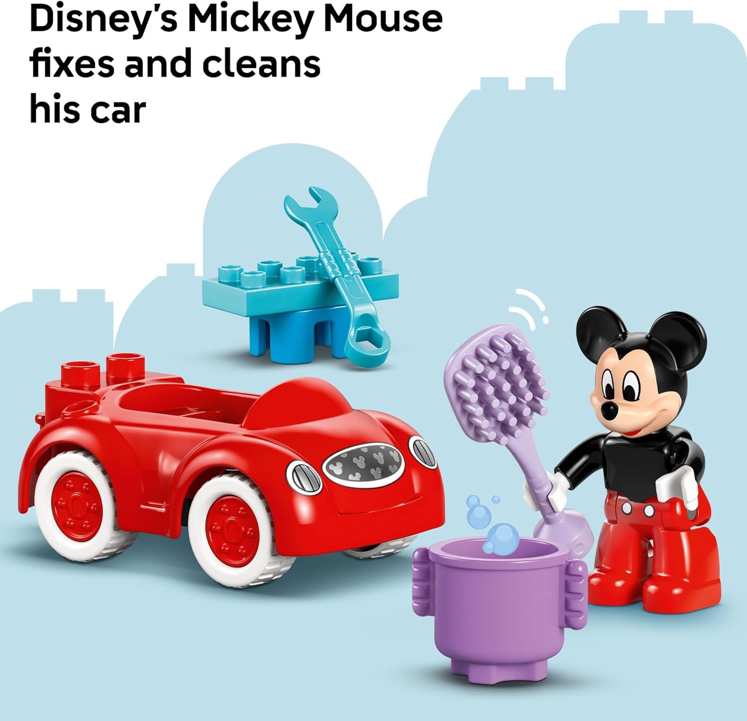 LEGO DUPLO Disney Mickey Mouse Clubhouse Building Kit for Toddlers