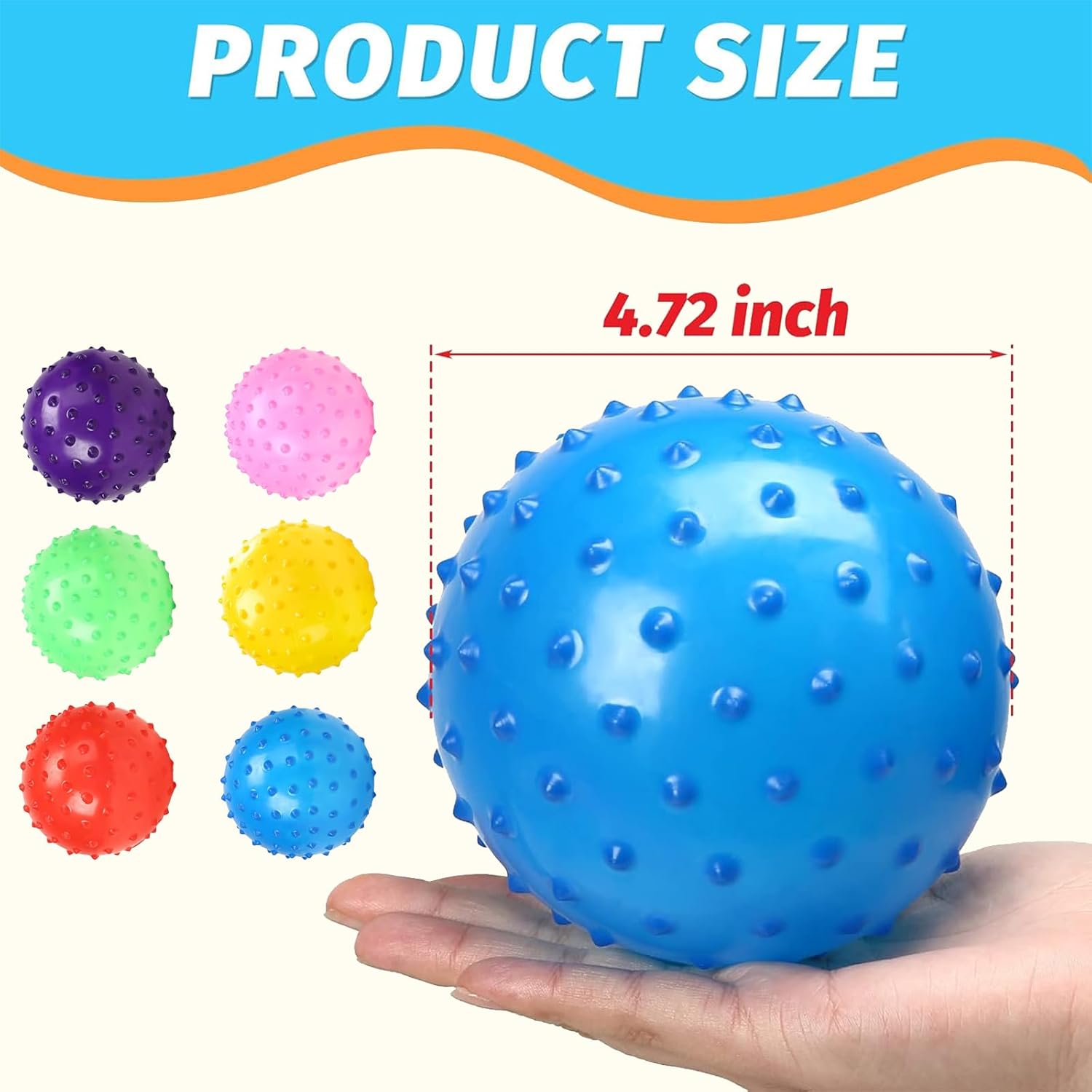 LOVEINUSA Bounce Ball Set 12 Pack