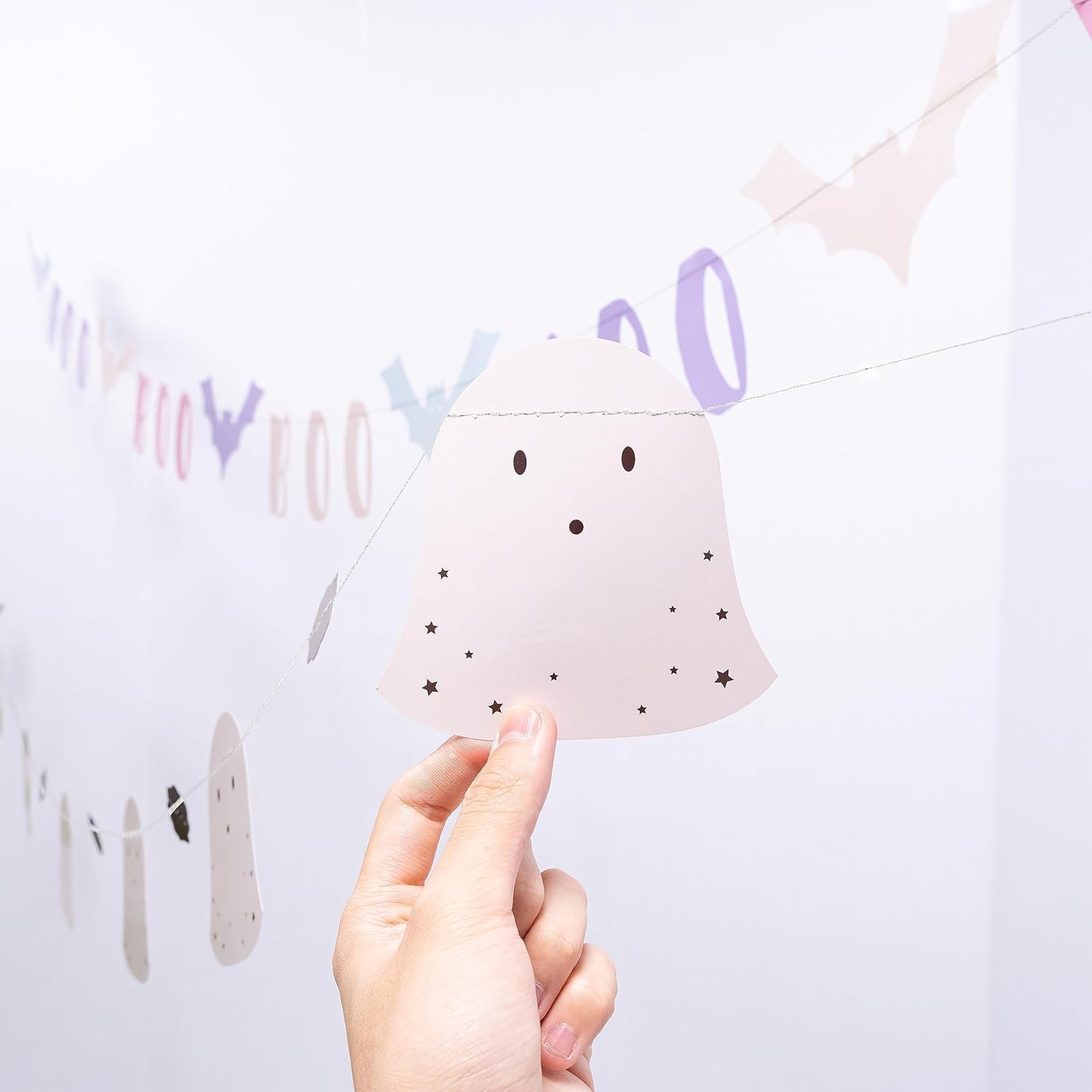 Cheerland Pastel Halloween Garland Set 2pcs
