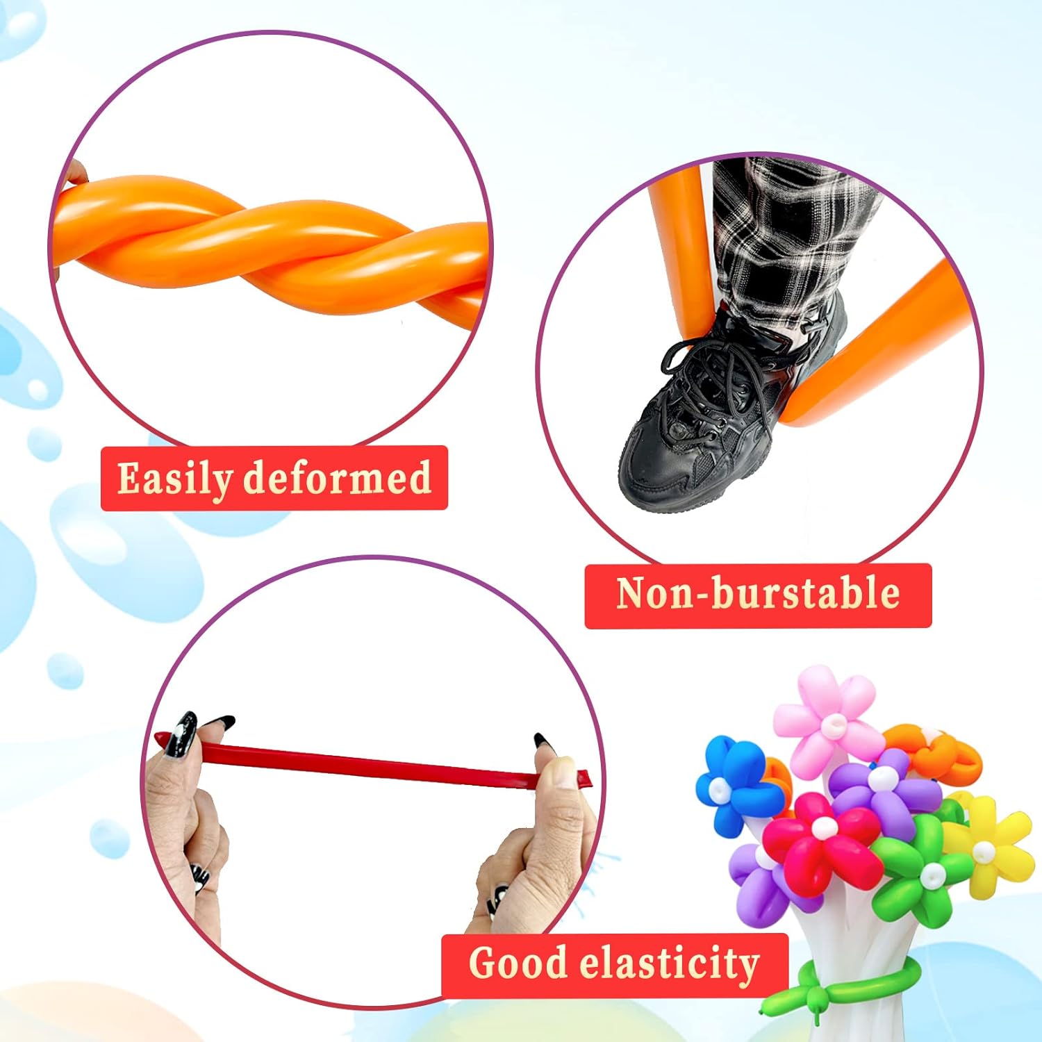ZBYDNG Long Balloons for Animal Twisting 100PCS