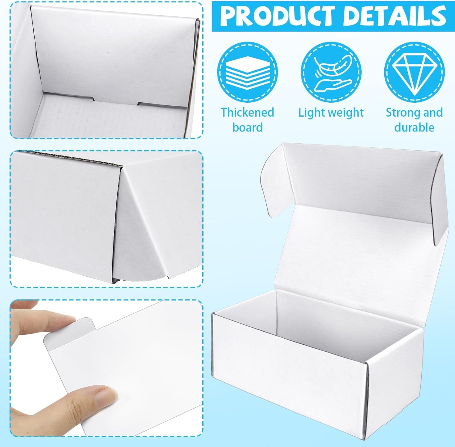 VOKOY Trading Card Storage Box 6 Pack 400 Count Case