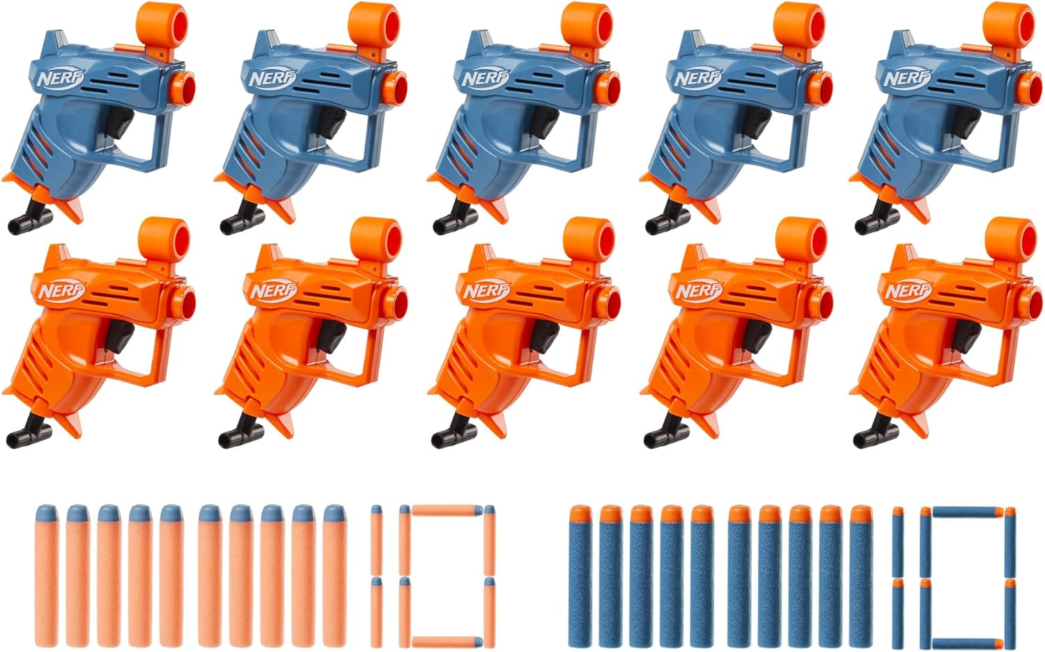 NERF Elite Ace SD-1 Party Pack 10 Blasters 20 Darts