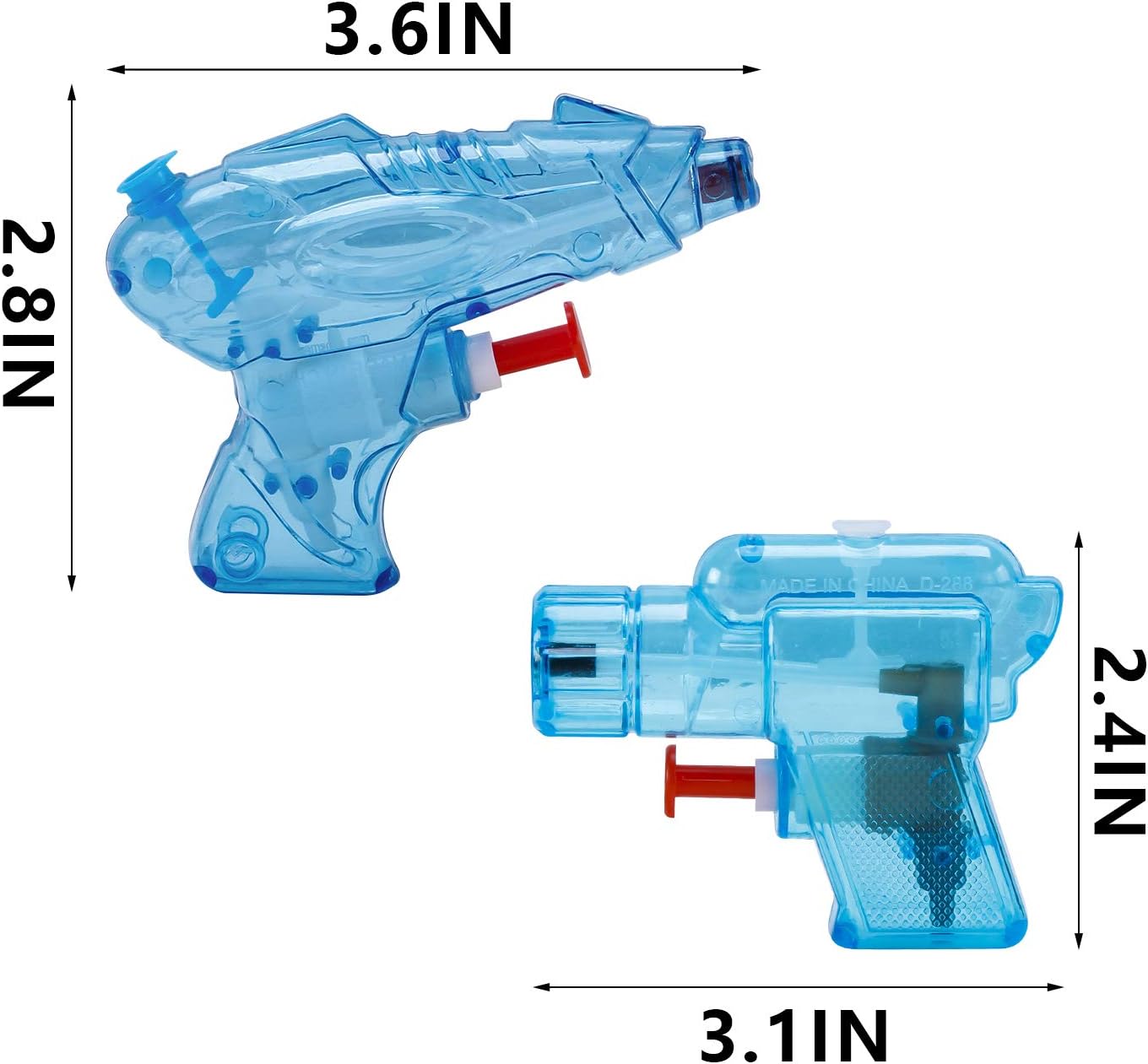 12 Pack Water Gun for Kids Summer Party Favor