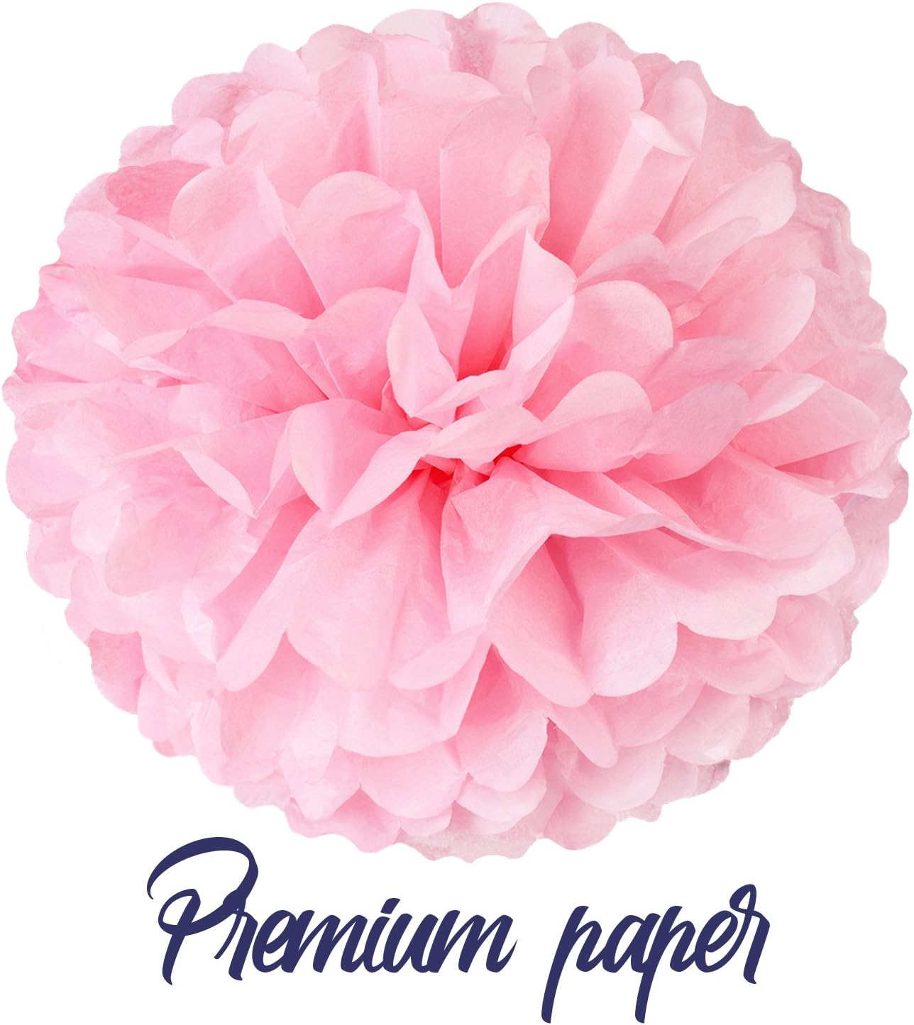 DIY Pink Birthday Decor Kit with Pom Poms and Banner