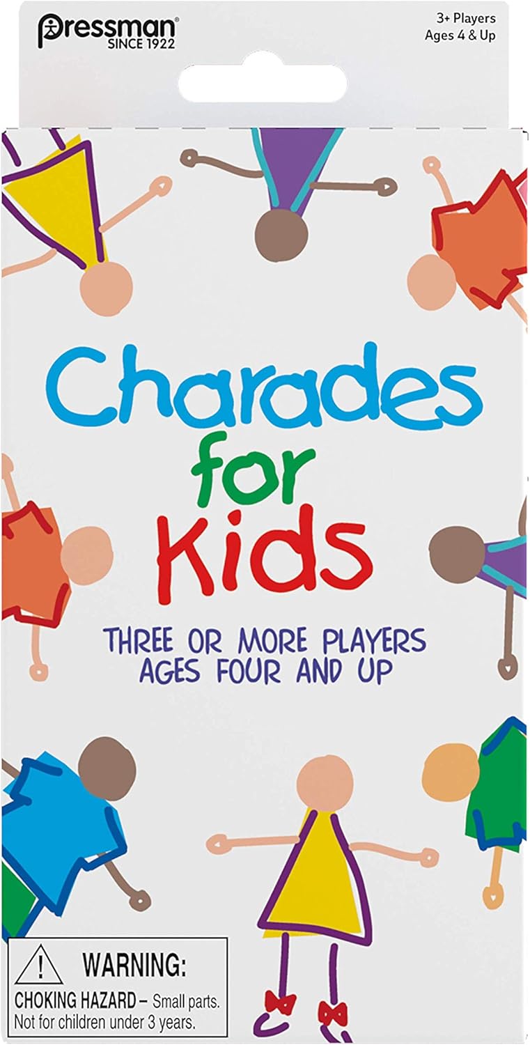 Pressman Charades Kids Game Multicolor 5 Inch