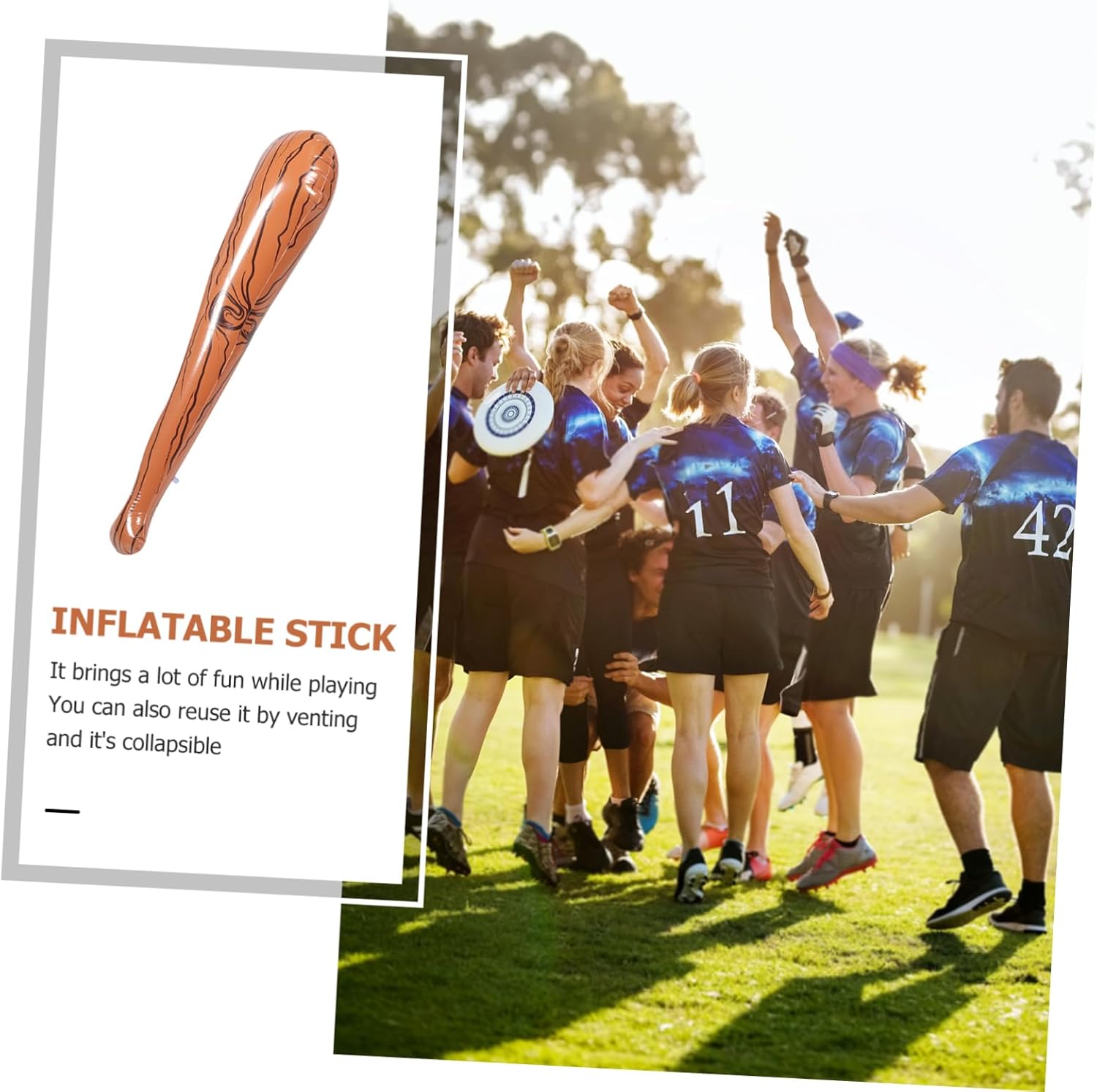 Inflatable Baseball Bat Party Cheer Stick