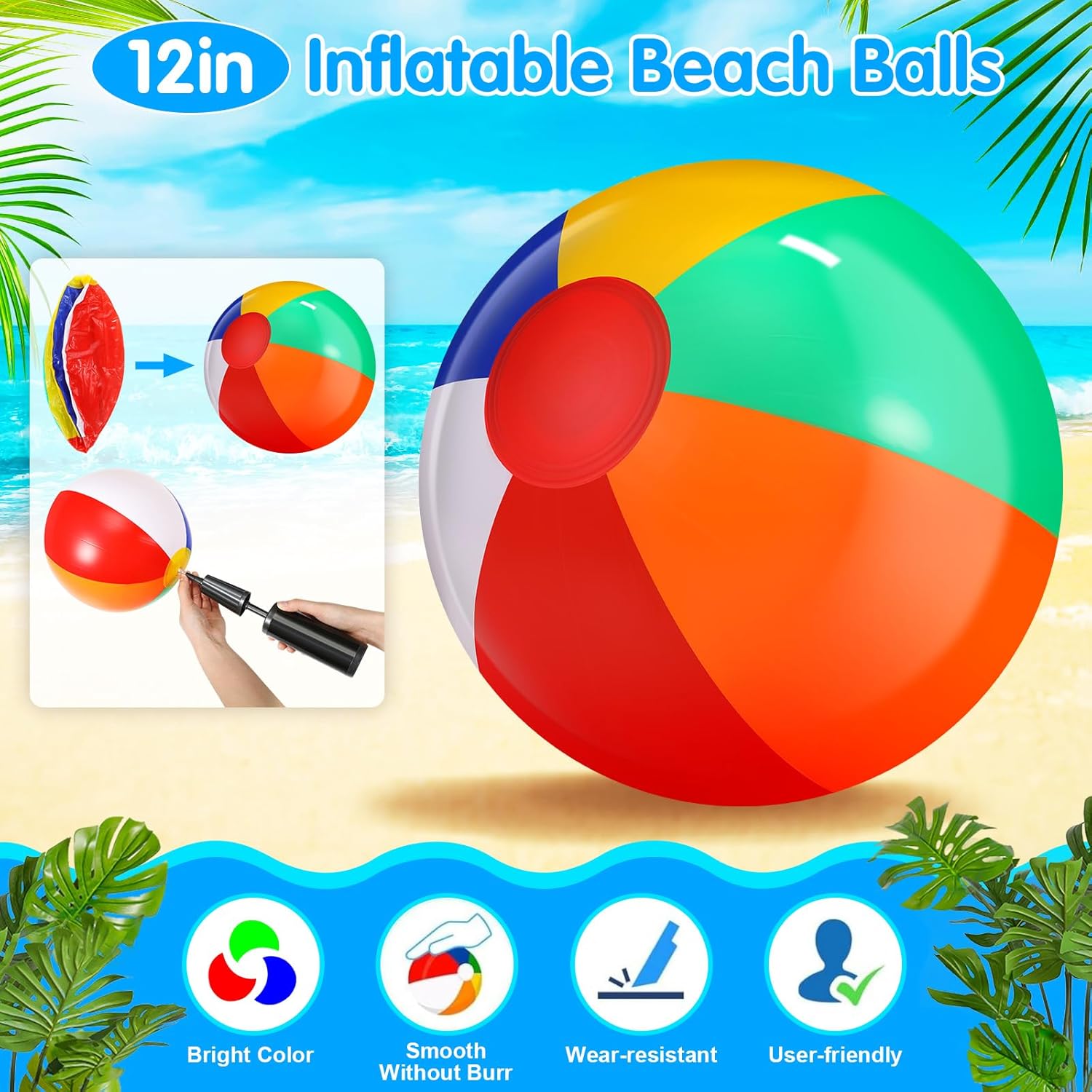 60 Pcs Summer Pool Party Favors for Kids