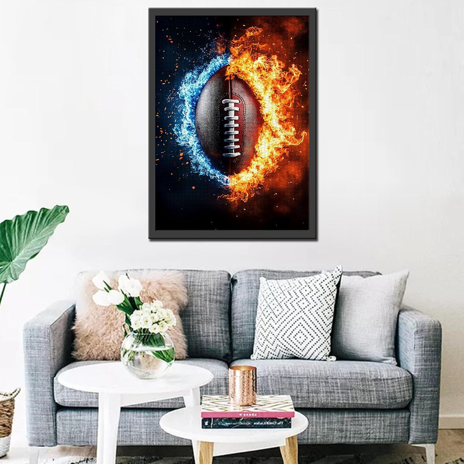 Tucocoo 1000 Piece Jigsaw Puzzle American Football Art